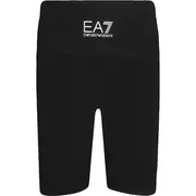 Spodnie i spodenki dla dziewczynek - EA7 Szorty | Slim Fit - miniaturka - grafika 1