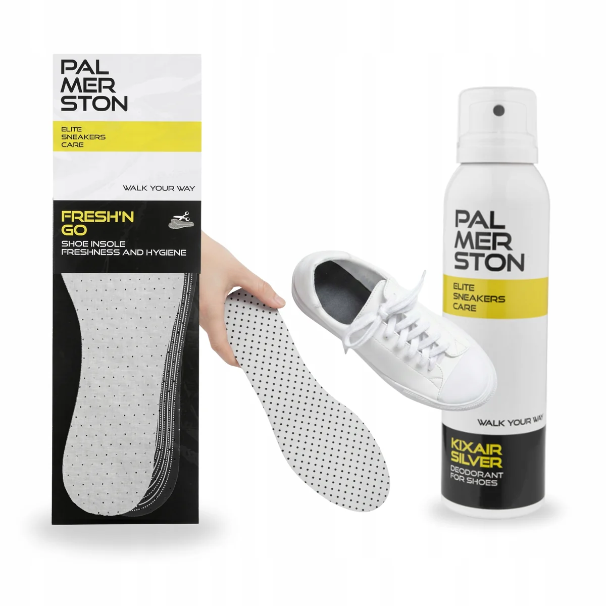 Odświeżacz do Butów z Wkładkami Fresh'n Go Zestaw 2w1 Palmerston