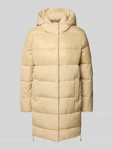 Płaszcz pikowany z wpuszczanymi kieszeniami i zamkami błyskawicznymi z boku - Płaszcze męskie - miniaturka - grafika 1