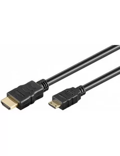 Goobay Kabel HDMI na Mini-HDMI Czarny 1.5M 31931 - Kable - miniaturka - grafika 1