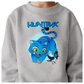 Bluzy dla dziewczynek - BLUZA DZIECIĘCA DERPY KOT DEMON HUNTERS HUNTRIX 134-140 BAWEŁNIANA JAKOŚĆ - miniaturka - grafika 1