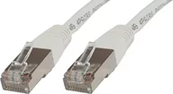 Patchcordy - MicroConnect RJ-45/RJ-45 kat.6 F/UTP Biały 15m STP615W - miniaturka - grafika 1
