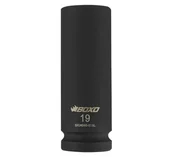 Klucze i nasadki - Nasadka Udarowa długa BOXO 19 mm 1/2" - miniaturka - grafika 1