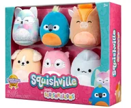 Maskotki i pluszaki - Squishmallows Squishville Mini Plush Honor Roll Squad 6-Pack - miniaturka - grafika 1