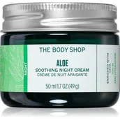 Kremy do twarzy - Aloe Night Cream Kojący krem na noc dla kobiet 50 - The Body Shop - miniaturka - grafika 1