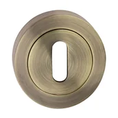 Klamki - Metal-Bud Rozeta okrągła na klucz patyna - miniaturka - grafika 1