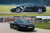 Czasopisma - Lamborghini Gallardo vs Audi R8 V8 - miniaturka - grafika 1