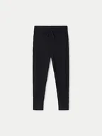 Legginsy - Mayoral Legginsy 10812 Czarny Slim Fit - miniaturka - grafika 1