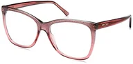 Okulary przeciwsłoneczne - Jimmy Choo Jc362 Burgundy Glitter Burgundy Glitter Burgundy, 55 damski, burgundowy brokat, burgundowy, Burgundy Glitter Burgundy - miniaturka - grafika 1