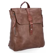 Torebki damskie - Plecak Damski Vintage XL firmy Herisson 1652H2023-11 Ziemisty - miniaturka - grafika 1