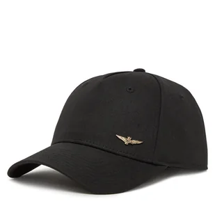 Czapka z daszkiem Aeronautica Militare 251HA1122CT2848 Czarny - Czapki męskie - miniaturka - grafika 1