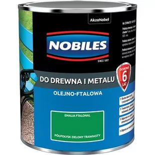 Emalia ftalowa Ftalonal Zielony Trawiasty półpołysk 0,7 l NOBILES - Emalie - miniaturka - grafika 1