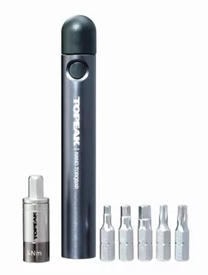 Klucz dynamometryczny TOPEAK Nano Torqbar czarny-srebrny / Wersja narzędzia: 4 Nm T-TT2564 - Narzędzia rowerowe - miniaturka - grafika 1