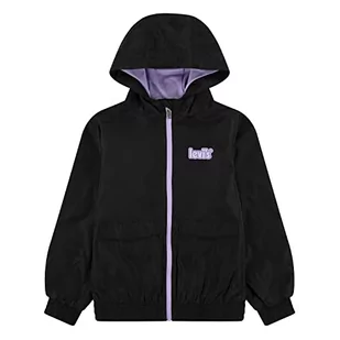 Levi'S Kids Lvg Core Anorak Dziewczynka 10-16 lat, czarny, 16 lat - Kurtki i płaszcze dla dziewczynek - miniaturka - grafika 1
