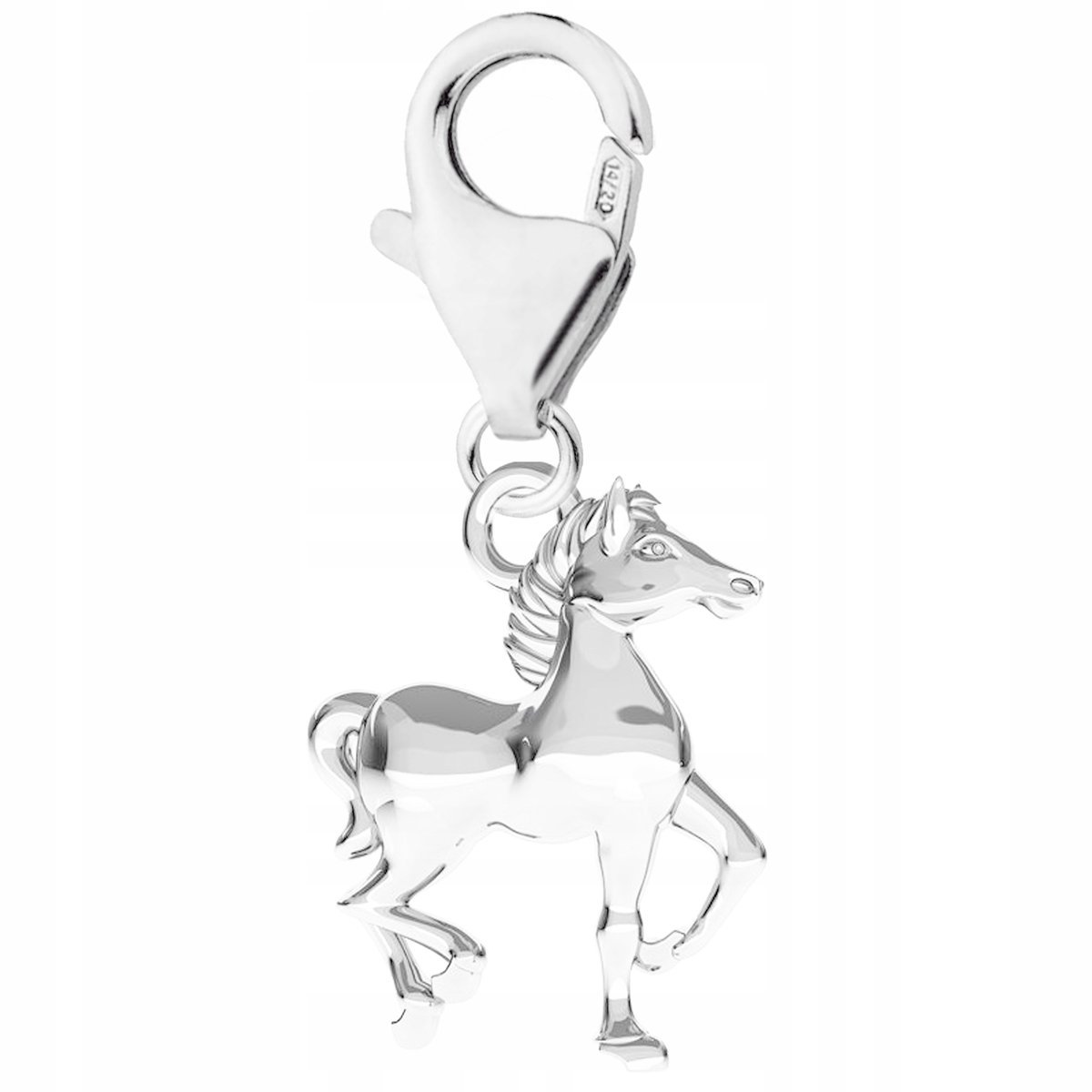 Zawieszka Srebrna z Konikiem Zwierzęciem Konik Kucyk Horse Pony SREBRO 925