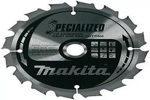 Makita B-09444 piła tarczowa do cięcia drewna z gwoździami i sękami 235x30 mm 24 zęby T.C.T. Specialized - Tarcze do pił - miniaturka - grafika 1