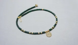 Jadeity lush meadow /14.09.25/ choker - Szlachetna kolekcja - Naszyjniki - miniaturka - grafika 1