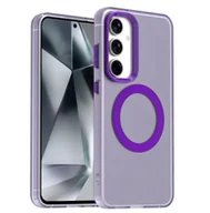 Etui i futerały do telefonów - Etui Supero Candy Case do Samsung Galaxy A56 Magsafe, fioletowe - miniaturka - grafika 1