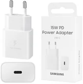 Ładowarki do telefonów - Oryginalna Ładowarka Sieciowa SAMSUNG 15W Adapter - miniaturka - grafika 1