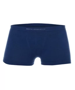 Brubeck, Bokserki chłopięce, Comfort Cotton Junior, niebieskie, rozmiar 116/122 - Majtki dla dzieci - miniaturka - grafika 1