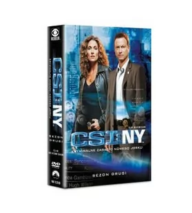 CSI Kryminalne zagadki Nowego Jorku Sezon 2 DVD - Filmy kryminalne DVD - miniaturka - grafika 1