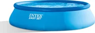Baseny ogrodowe - INTEX 26166GN - Basen Easy Set (457x107cm) z pompą GS, drabinką bezpieczeństwa, płachtą, plandeką - miniaturka - grafika 1