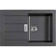 Zlewozmywaki - Franke Sirius SID 611-78 onyx Tectonite 114.0181.973 - miniaturka - grafika 1