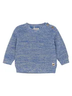 Bluzy i sweterki niemowlęce - Noppies Sweter "Shokan" w kolorze niebieskim - miniaturka - grafika 1
