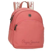 Plecaki - Pepe Jeans Corin Plecak Na Co Dzień Różowy 21x27,5x10 cm Poliester i PU 5,78 l by Joumma Bags, Różowy kolor, Talla única, plecak na co dzień - miniaturka - grafika 1