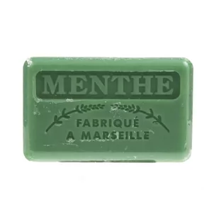 Foufour Mydło marsylskie 125g MIĘTA 3760254810202 - Mydła - miniaturka - grafika 1