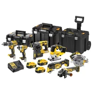 Zestawy elektronarzędzi - Zestaw elektronarzędzi Dewalt DCK755P3T - miniaturka - grafika 1