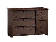 Dom i wnętrze OUTLET - OUTLET- - Szafka na buty sosnowa nr14 orzech - miniaturka - grafika 1