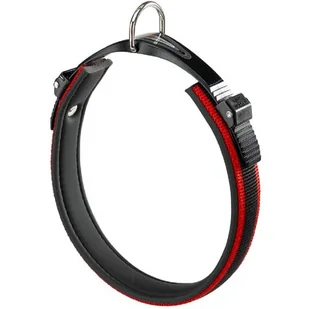 Ferplast 75454922 Halsband Mit Polsterung Für Hund, Ergocomfort C25/60, Breite: 25 Mm, Halsumfang: 52-60 Cm, Rot - Smycze dla psów - miniaturka - grafika 1