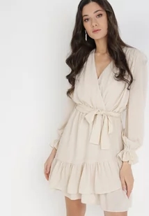 Beżowa Sukienka Pronynome - Sukienki - miniaturka - grafika 1