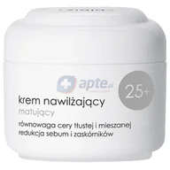 Problemy skórne - Ziaja 25+ krem nawilżający matujący 50ml - miniaturka - grafika 1