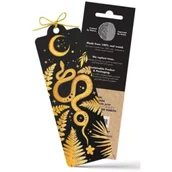 Zakładki do książek - Zakładka drewniana Kosmiczny rok żółty - miniaturka - grafika 1