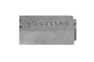 Bloczek fundamentowy Certus 12 cm P+W 240x380x120 mm, 15 Mpa 19,2 szt./m2 - Cegły, pustaki, bloki - miniaturka - grafika 1