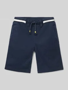 Bermudy o kroju regular fit z mieszanki bawełny model ‘PELLE’ - Spodnie i spodenki dla chłopców - miniaturka - grafika 1