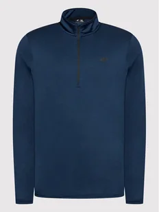 4F Bielizna termoaktywna górna H4Z21-BIMD030 Granatowy Slim Fit - Bielizna sportowa męska - miniaturka - grafika 1