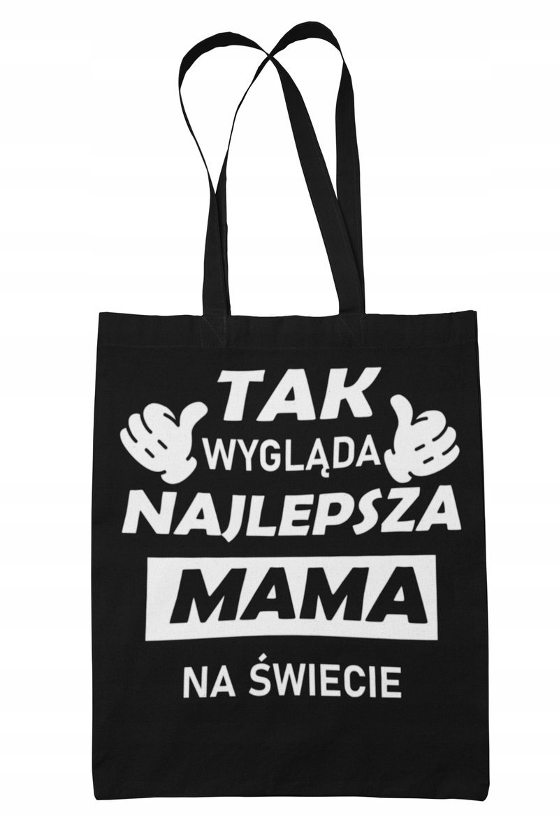 TORBA NA RAMIE MATERIAŁOWA SHOPER Z NADRUKIEM