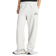 Spodnie sportowe damskie - Spodnie damskie New Balance WB61W1DZAHH - białe - miniaturka - grafika 1