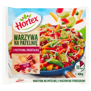 Hortex - Warzywa na patelnię z przyprawą orielntalną - Dania mrożone - miniaturka - grafika 1