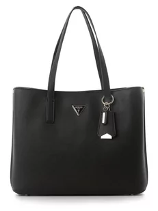 GUESS - Damska torba shopper, czarny - Torebki damskie - miniaturka - grafika 1