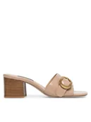 Klapki i japonki damskie - Gino Rossi Klapki VITA-V15595-15-1 Beżowy - miniaturka - grafika 1