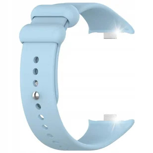 Pasek Silikonowy Mi Band 8 Pro / M8 Pro (4), LIGHT BLUE / BŁĘKITNY - Akcesoria do smartwatchy - miniaturka - grafika 1
