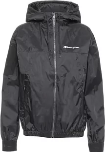 Champion Damska kurtka z kapturem Legacy Outdoor powlekana nylonowa, czarna, M - Kurtki damskie - miniaturka - grafika 1