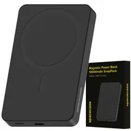Powerbanki - Spacecase Powerbank 10000mAh SnapPack 20W PB04-B black - miniaturka - grafika 1