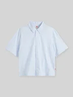 Koszule męskie - Koszula casual z mieszanki bawełny, krój regular fit - miniaturka - grafika 1