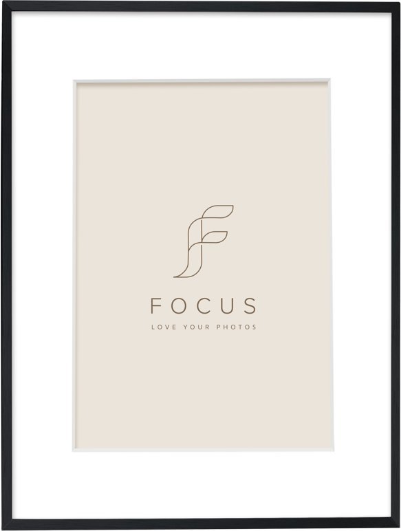 Ramka Focus Focus Aster Black 20x25/PP 15x20
