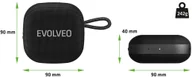 Głośniki przenośne - EVOLVEO TopSound, bezdrátový vodotěsný bluetooth reproduktor s rádiem, černý - miniaturka - grafika 1